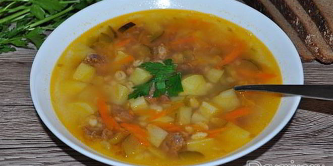 Рецепт рассольника с тушенкой