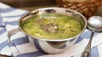 Рецепт Рассольника со свининой и перловкой