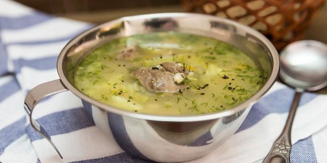 Рецепт рассольника со свининой и перловкой