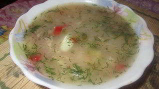 Рецепт Рассольника со свининой