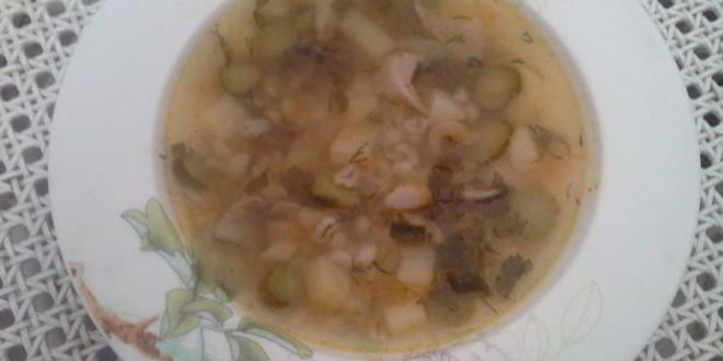 Рецепт рассольника вегетарианского