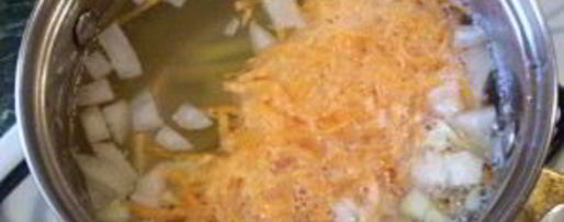 Шаг 2: рыбного супа с вермишелью