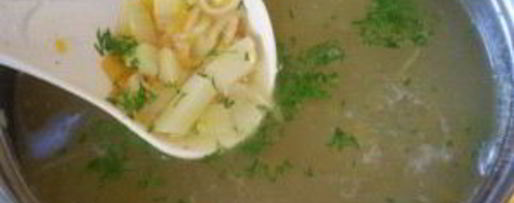 Шаг 5: рыбного супа с вермишелью