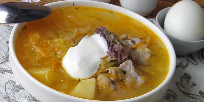 Рецепт кислых щей из квашеной капусты