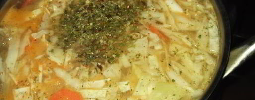 Шаг 5: острых щей с рыбными консервами