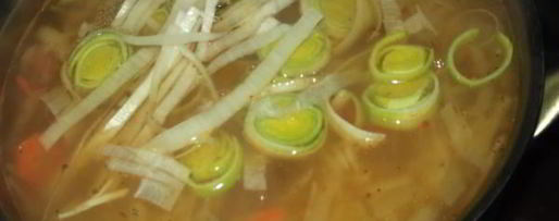 Шаг 6: острых щей с рыбными консервами