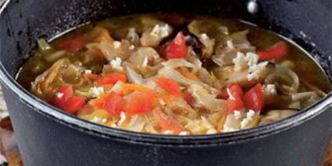 Рецепт постных щей из кислой капусты