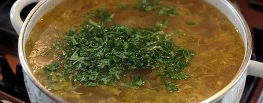 Шаг 31: постных щей из квашеной капусты