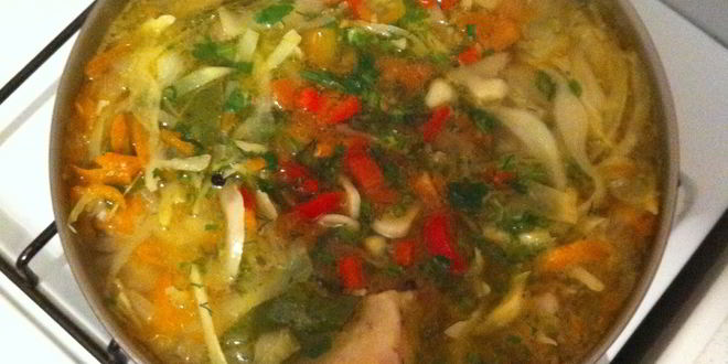 Рецепт простых щей без зажарки