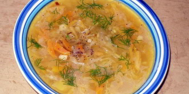 Рецепт щей для похудения