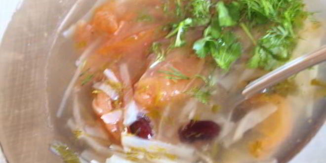 Рецепт щей фа-соль