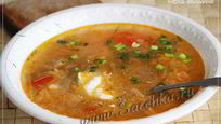 Рецепт Щей из капустного салата