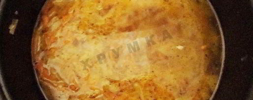 Шаг 8: щей из капусты с курицей в мультиварке