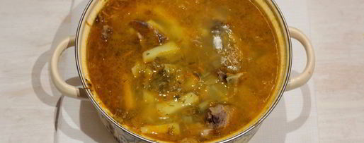 Шаг 8: щей из кислой капусты с курицей