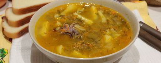 Шаг 9: щей из кислой капусты с курицей