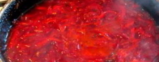 Шаг 2: щей из красной капусты