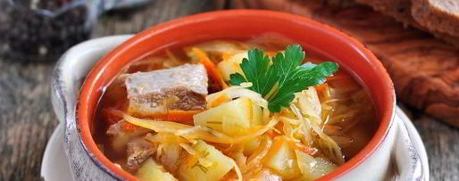 Шаг 9: щей из квашеной капусты с говядиной