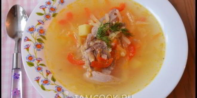 Рецепт щей из квашеной капусты с пшеном