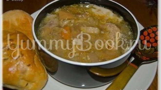 Рецепт Щей из квашеной капусты со свининой