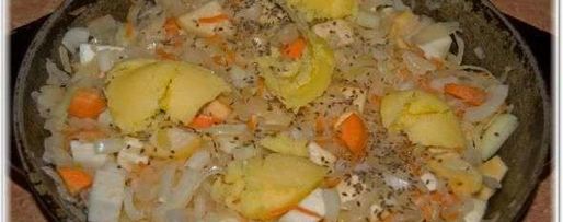 Шаг 18: щей из квашеной капусты со свининой