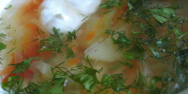Рецепт щей из молодой капусты летние