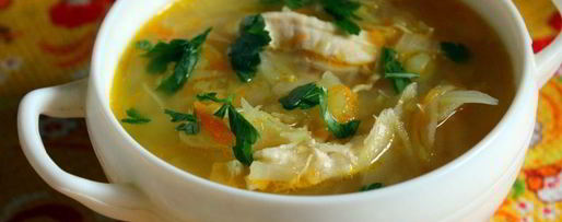 Шаг 7: щей из свежей и квашеной капусты на курином бульоне