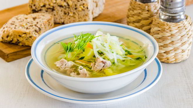 Рецепт Щей из свежей капусты с говядиной