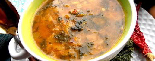 Шаг 11: щей крапивных по-русски