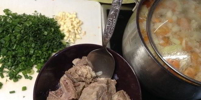 Рецепт щей летних телячьи нежности