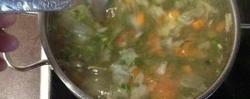 Шаг 5: щей летних телячьи нежности