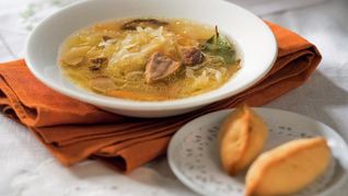 Рецепт Щей постных с грибами