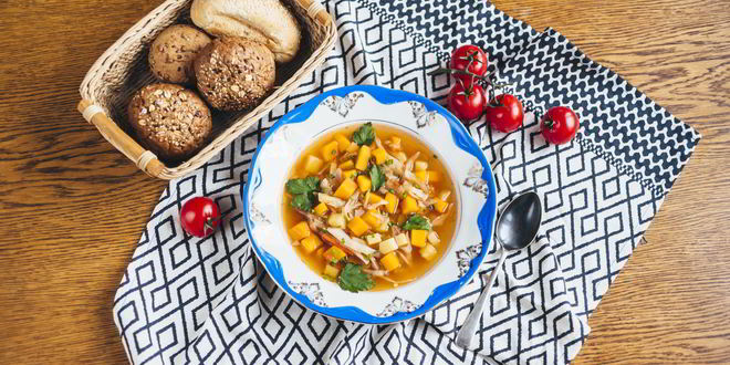 Рецепт щей постных с тыквой