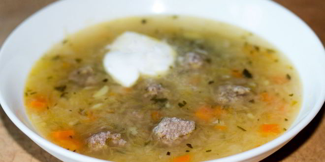 Рецепт щей с фрикадельками