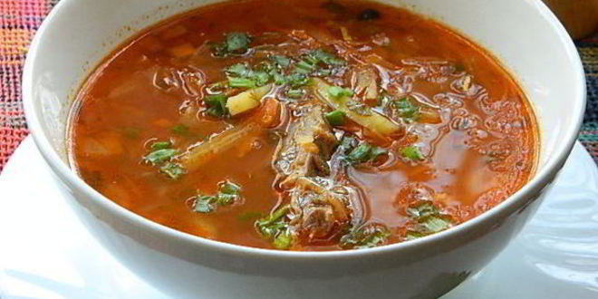 Рецепт щей с говядиной и грибами