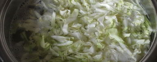 Шаг 2: щей с килькой