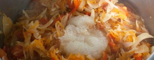 Шаг 4: щей с помидорами