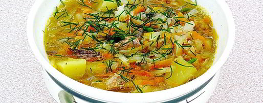 Шаг 10: щей с рыбными консервами