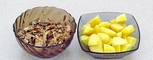 Шаг 5: щей с рыбными консервами