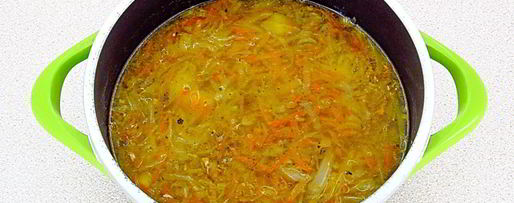 Шаг 9: щей с рыбными консервами