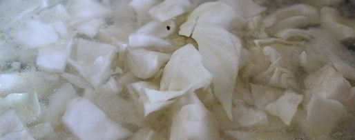 Шаг 2: щей со шпинатом и шампиньонами