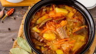 Рецепт Щей со свежими грибами