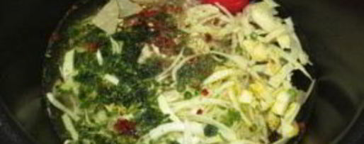 Шаг 3: щей со свининой в мультиварке