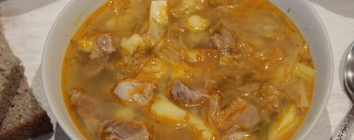 Шаг 10: щей со свининой