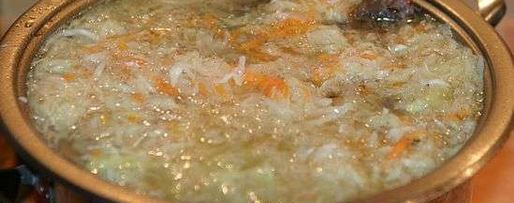 Шаг 26: щей суточных из квашенной капусты