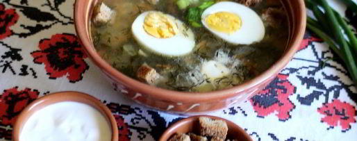 Шаг 10: щей весенних с рисом и щавелем