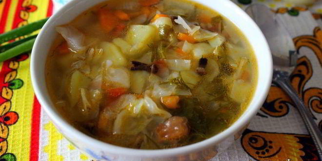 Рецепт щей залесских