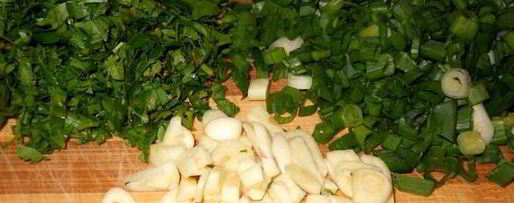 Шаг 4: щей зеленых