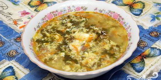 Рецепт зеленых щей