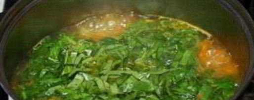 Шаг 4: зеленых щей