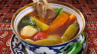 Рецепт Классической шурпы из говядины